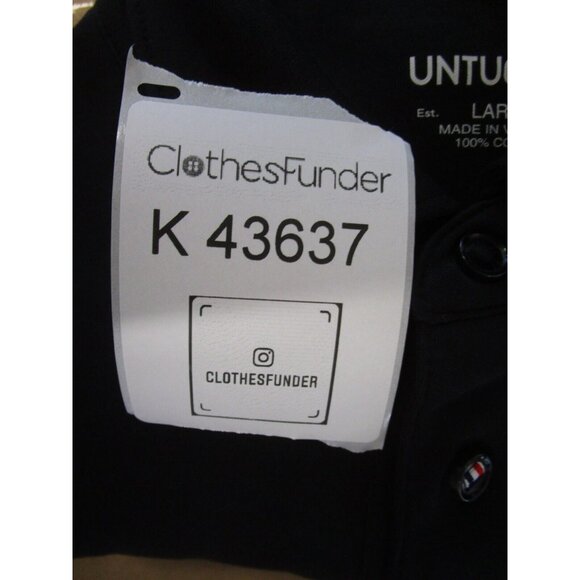 Untuckit Polo Shirt Large Pullover Golf Rugby Preppy Collared Casual - Picture 10 of 10